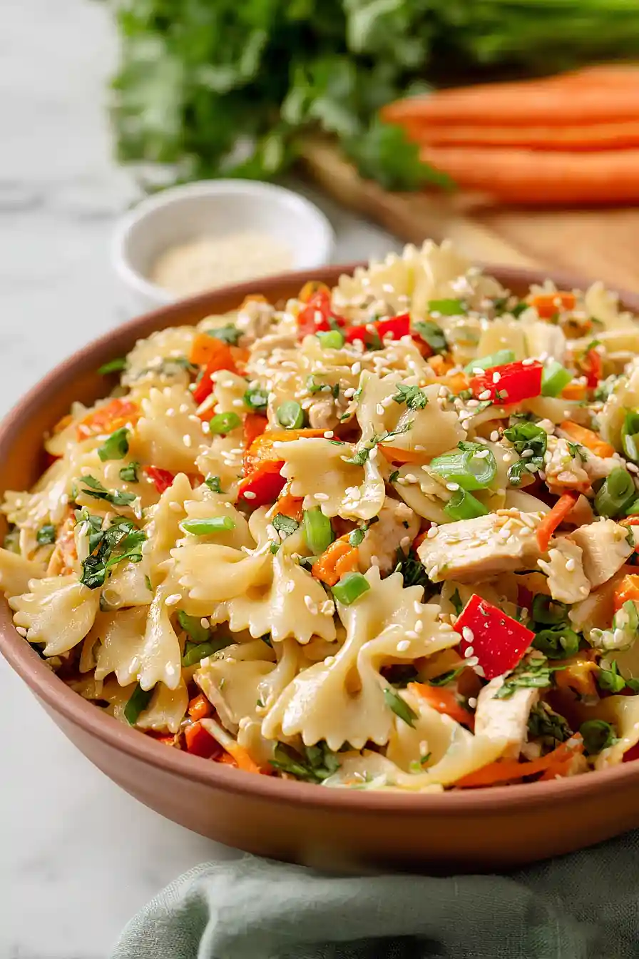summer asian pasta salad