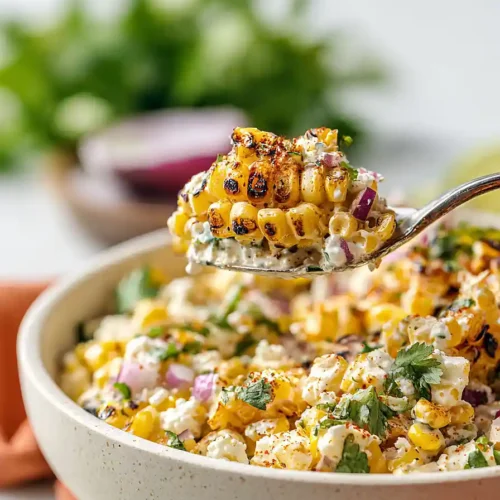 grilled mexican street corn salad (no pasta)