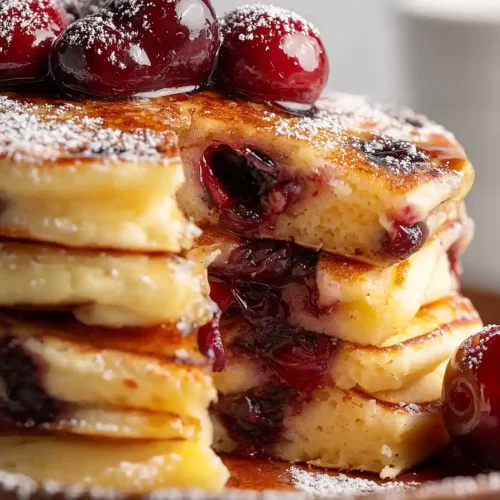 cherry pancakes