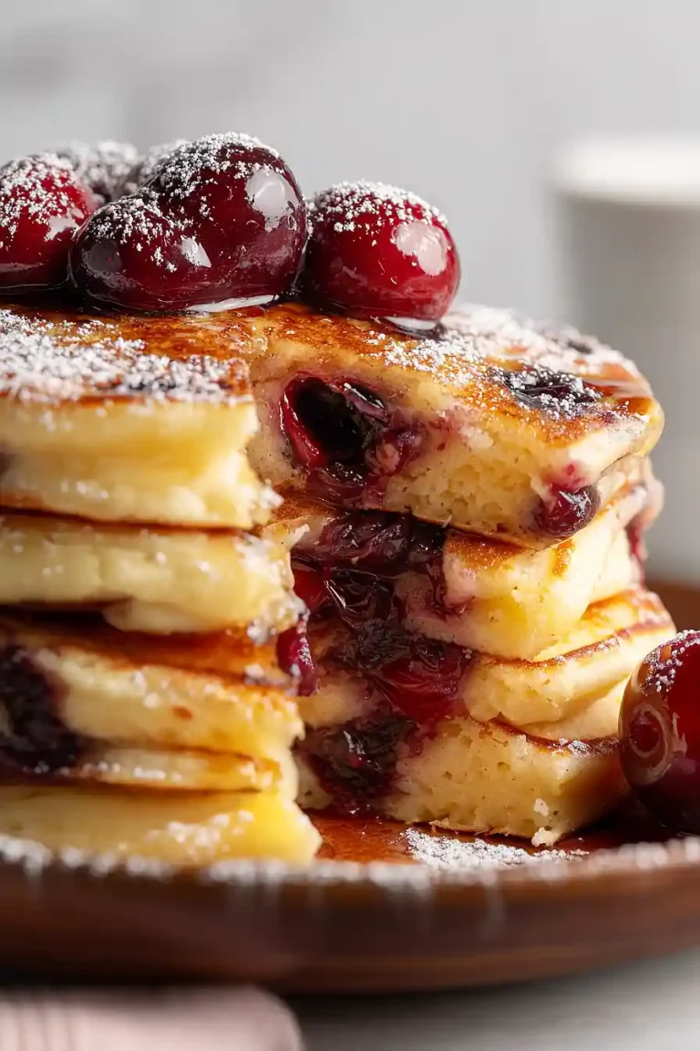 cherry pancakes