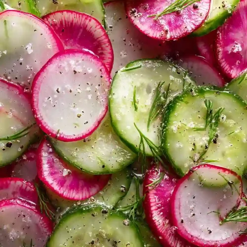 cucumber radish salad