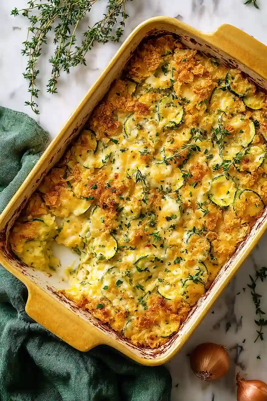 zucchini casserole with ritz crackers