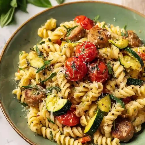 chicken sausage pasta