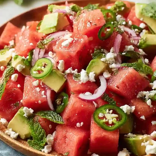 watermelon salad