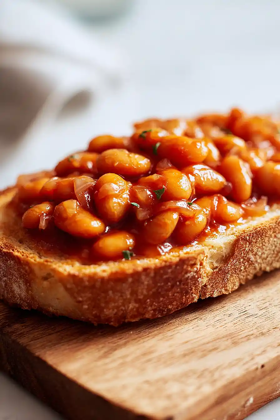 baked beans on toast