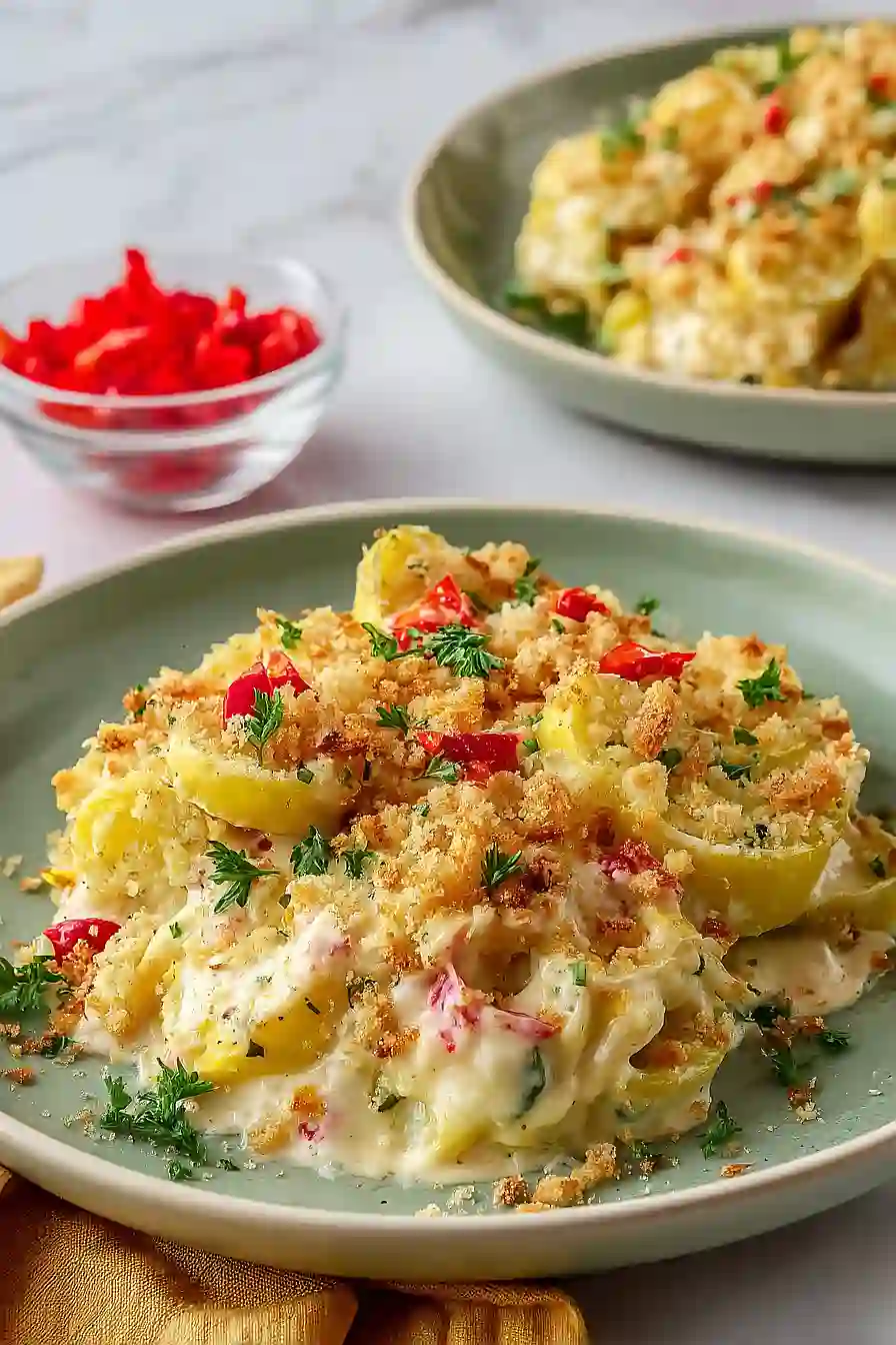 squash casserole with cream of chicken soup and ritz crackers