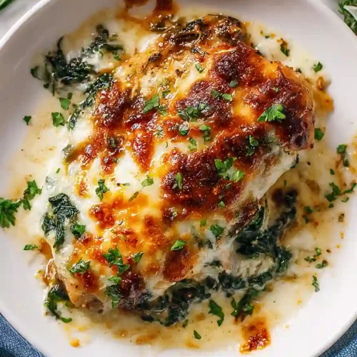 mozzarella and spinach chicken casserole