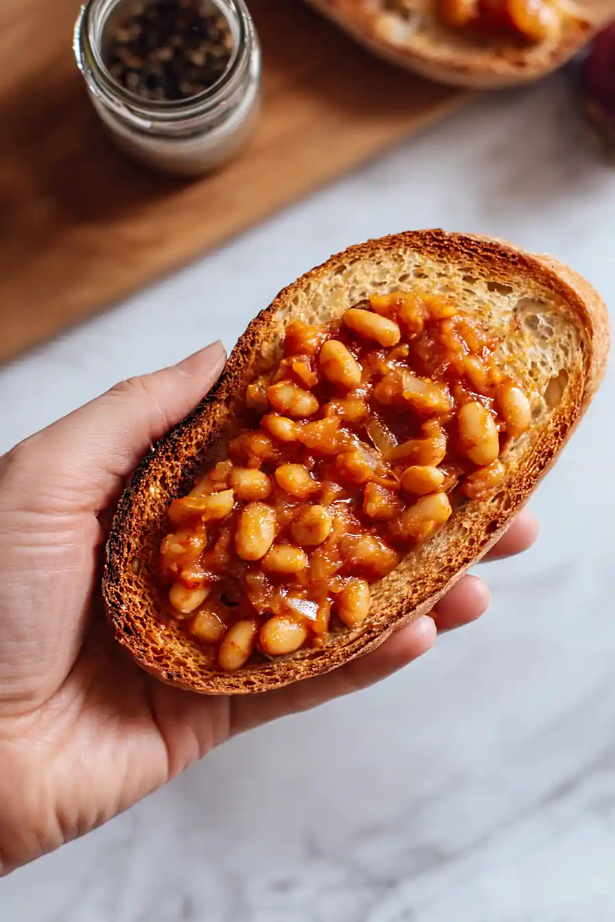 baked beans on toast