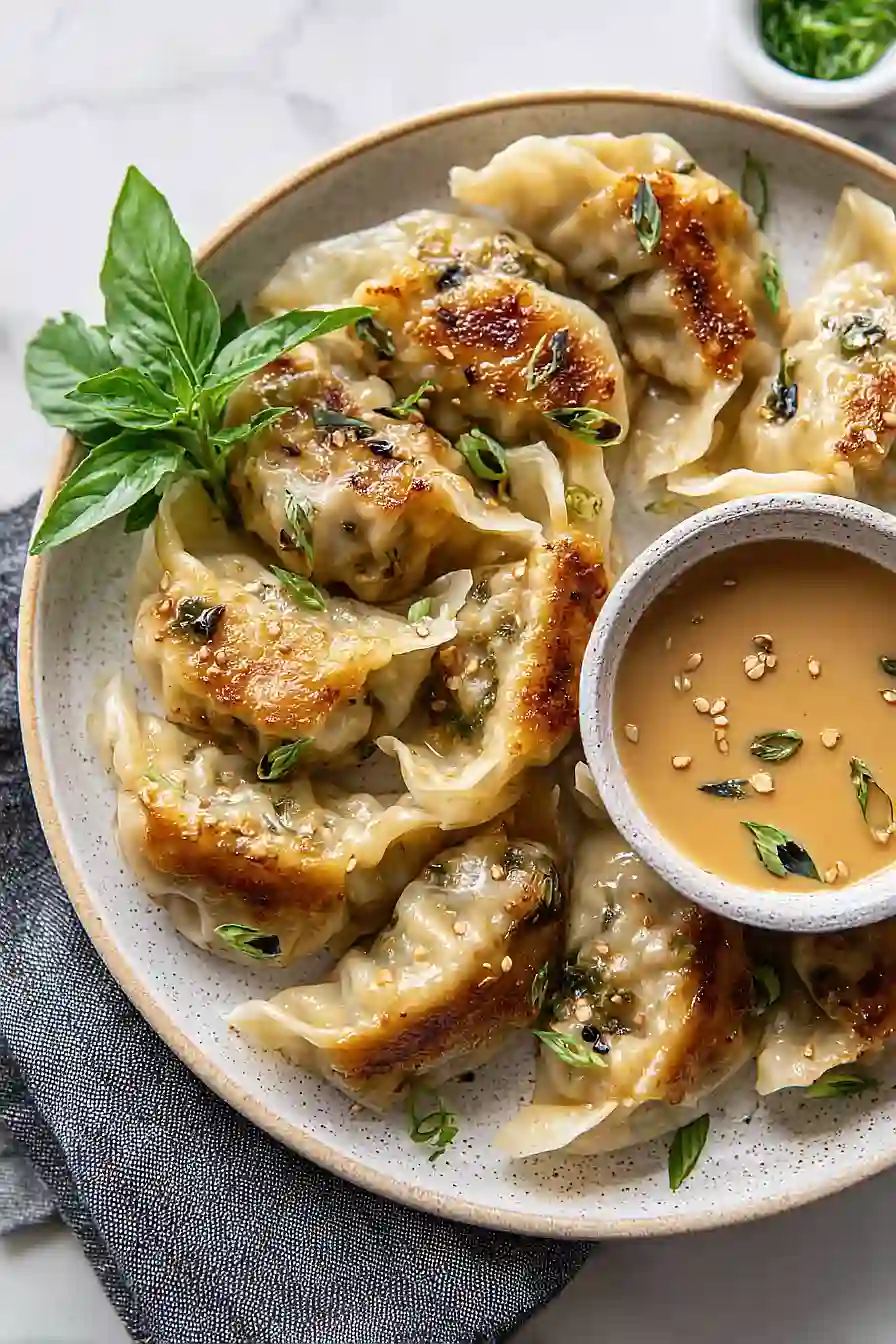 thai chicken dumplings