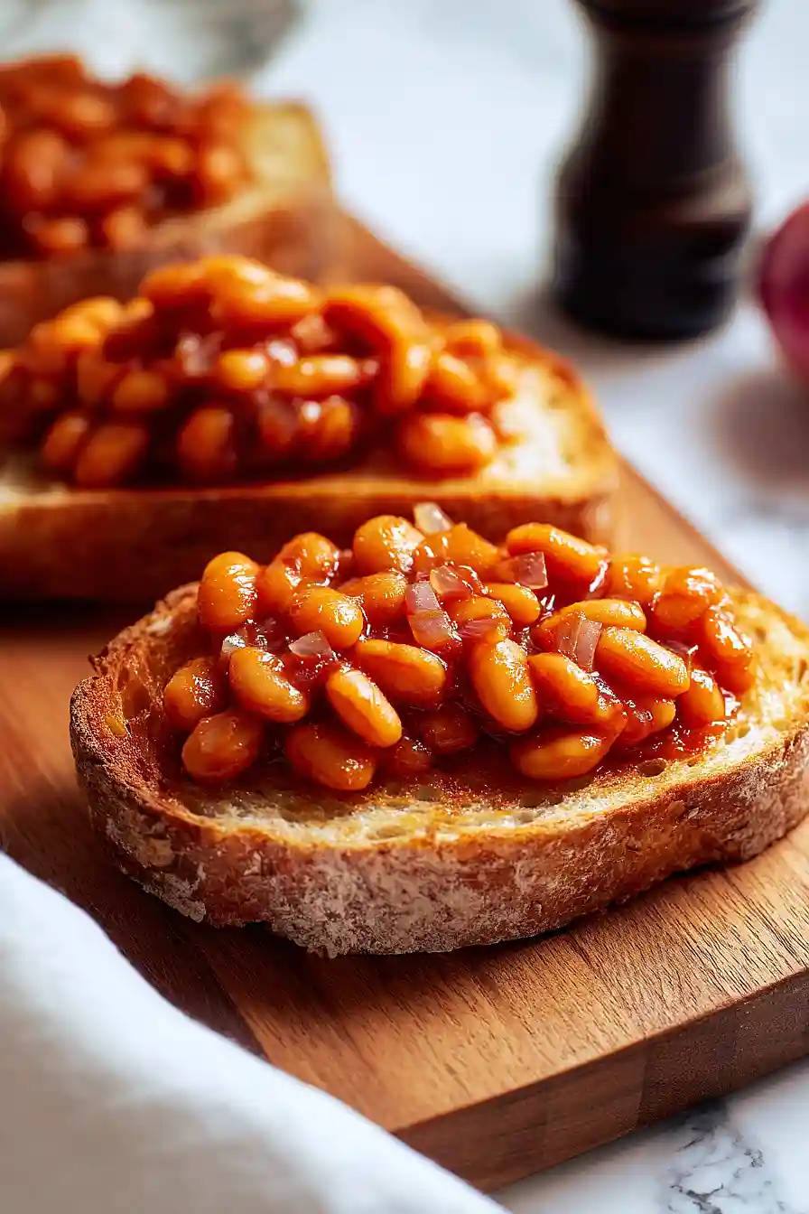 baked beans on toast