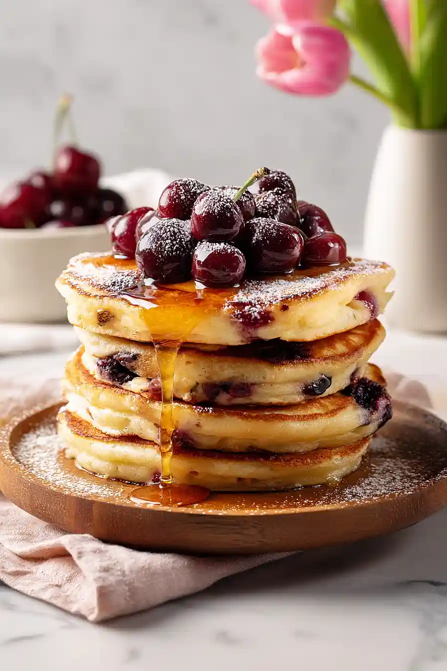 cherry pancakes