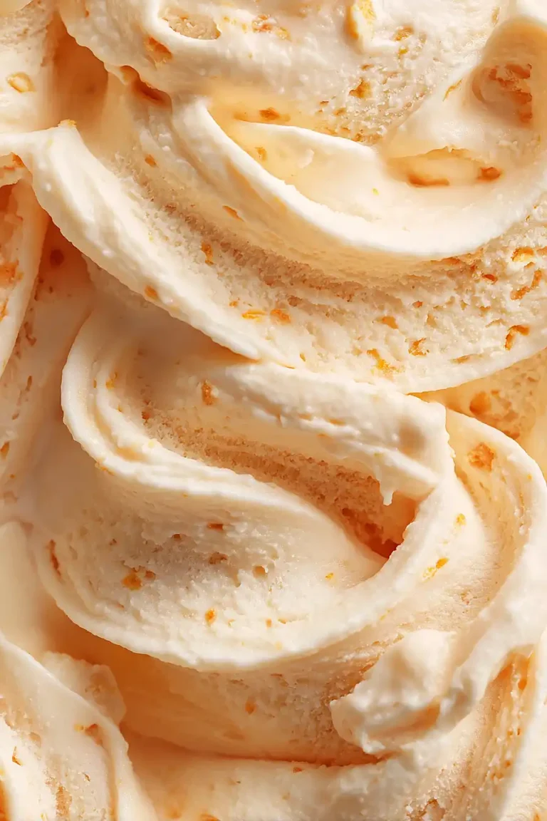 peach frozen yogurt