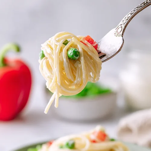 summer angel hair pasta salad
