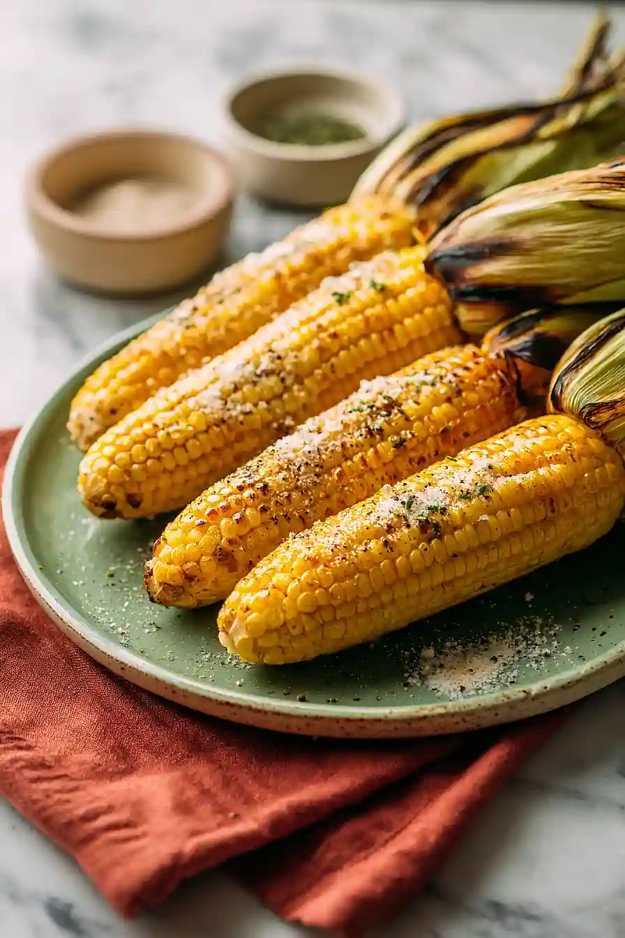 smoked corn on the cob