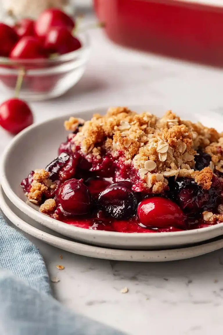 cherry crisp