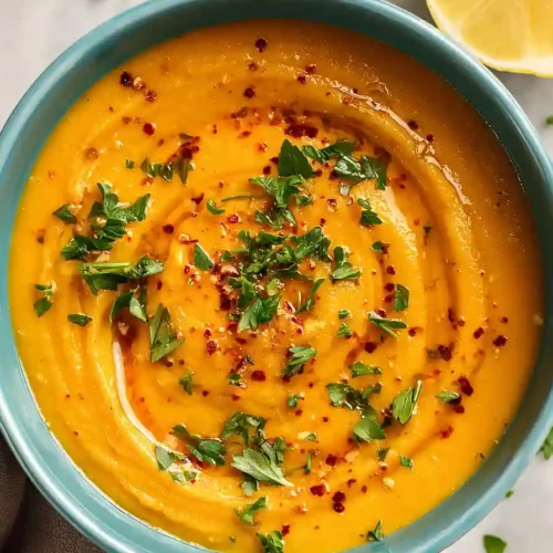 Creamy Mediterranean Lentil Soup